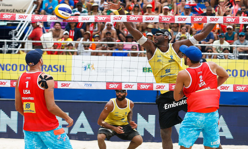 Americans steal the Brazilian party in Maceio